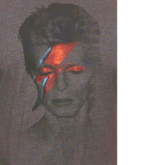 David Bowie Aladdin Sane punk rock Official T-Shirt XLT Big & Tall B&T NWT - Picture 2 of 2
